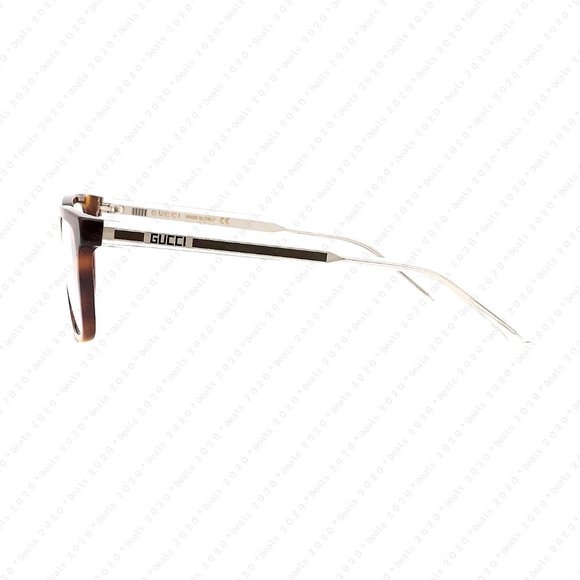 New GUCCI GG0560O 002 53mm Havana Crystal Eyeglasses - Picture 4 of 11
